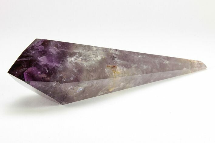 Polished Amethyst Crystal Point - Brazil #206588